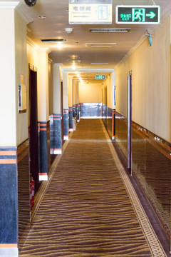 酒店走廊 賓館走廊