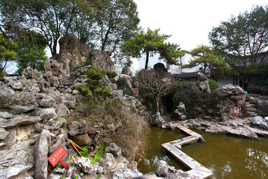 獅子林 蘇州 園林 假山