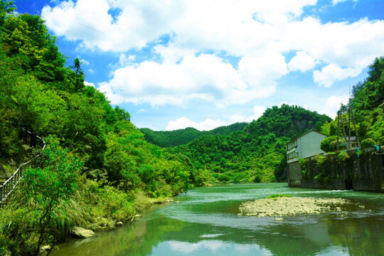 舞龍峽山水風(fēng)光