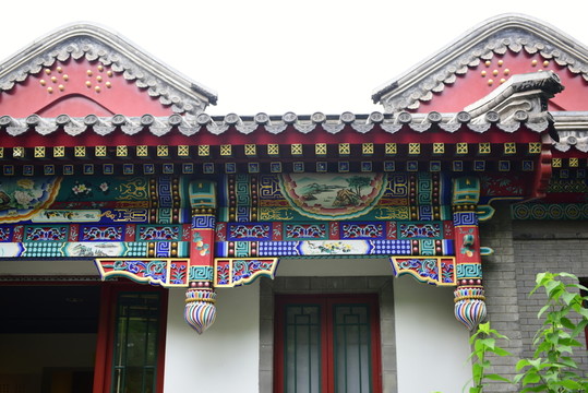 雕梁畫棟古建