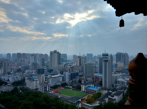 常州天寧寺寶塔鳥瞰