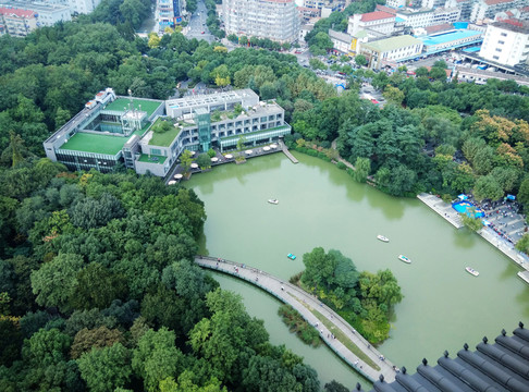 常州紅梅公園鳥(niǎo)瞰