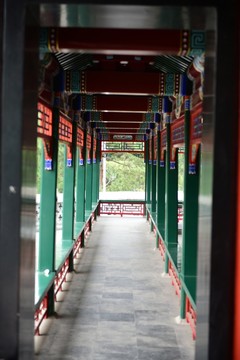 北京陶然亭 長廊