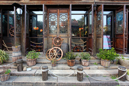 周莊 江南建筑 周莊古鎮(zhèn)
