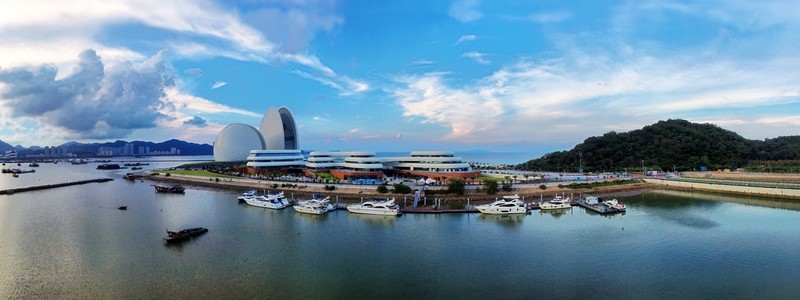 珠海歌劇院全景寬幅