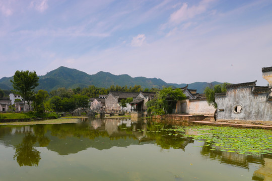 呈坎村 廊橋 徽州民居 堂屋