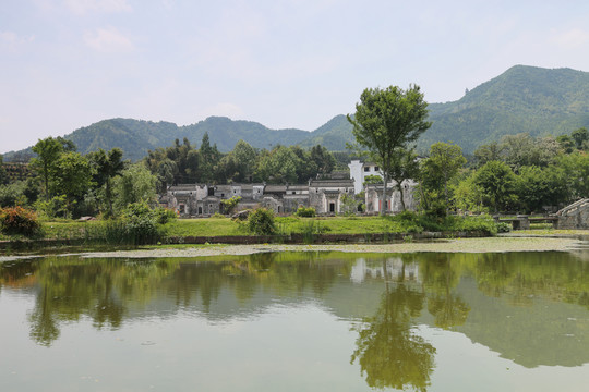 呈坎村 廊橋 徽州民居 堂屋