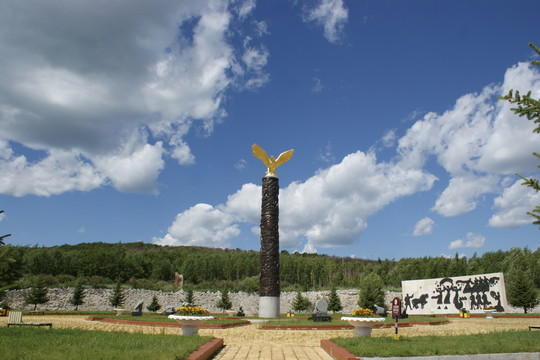 達(dá)斡爾 民族公園 雄鷹 草原