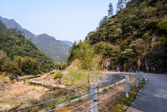 沿河公路景觀
