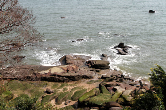 廈門 鼓浪嶼 皓月園 海濱