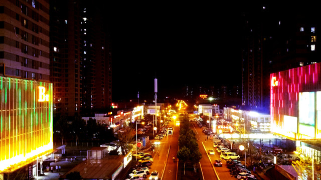 城市夜景