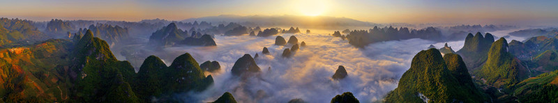 桂林全景圖