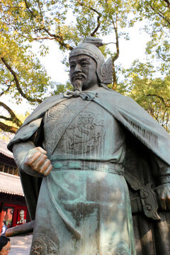 杭州 岳飛 雕塑 岳王廟 風(fēng)光