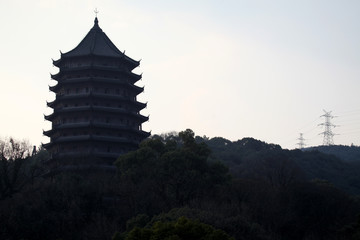 杭州 街景 六和塔