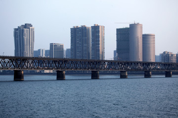 錢塘江 大橋 杭州 街景