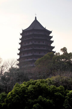 杭州 街景 六和塔
