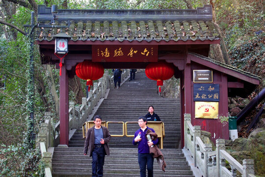 杭州 街景 門