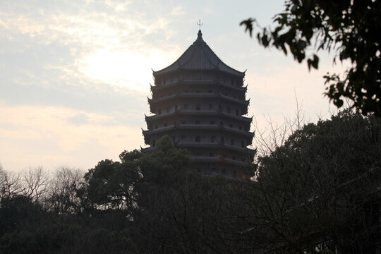 杭州 街景 六和塔