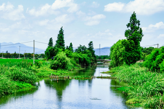 農(nóng)村小河