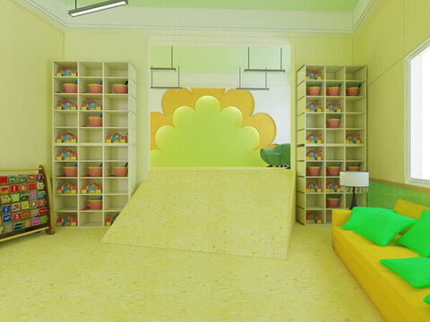 幼兒園教室效果圖