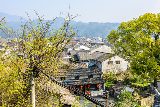 俯瞰巖頭古鎮(zhèn)