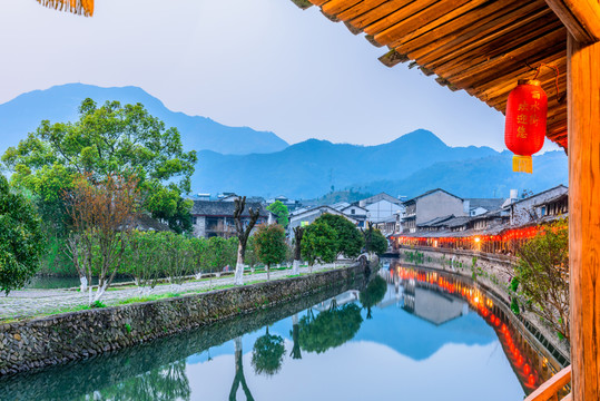 麗水古街夜景