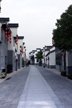 江南 南京 城市 水域 商業(yè)街