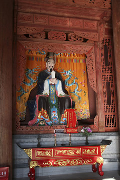 孔子弟子塑像