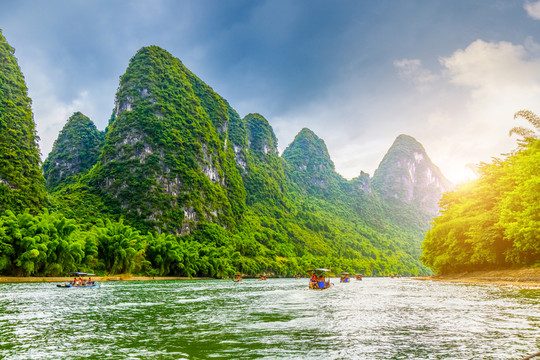 桂林風(fēng)景 漓江風(fēng)光