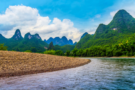 桂林山水漓江風(fēng)景