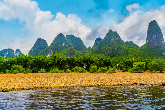 桂林山水漓江風景