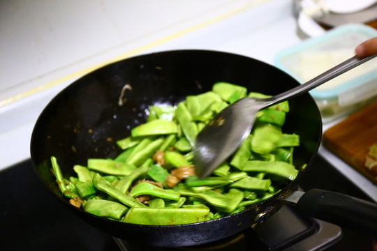炒豆角