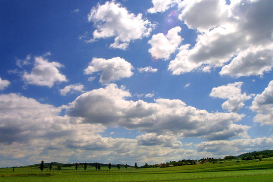 天空