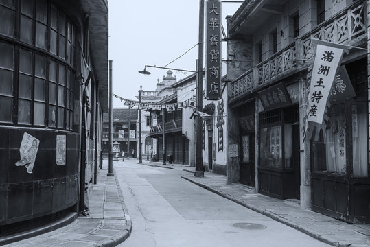 老上海街景