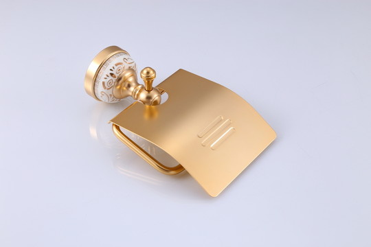 金色紙巾架