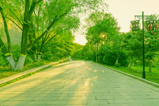石板路