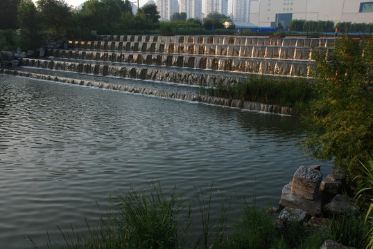 北京奧林匹克森林公園 瀑布