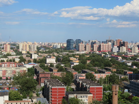 北京石景山風(fēng)光 城市建筑