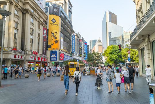 上海外灘南京路