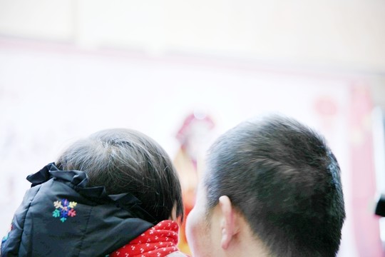 父女 父親和女兒
