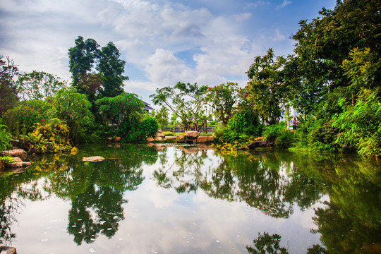 南寧青秀山公園風(fēng)景