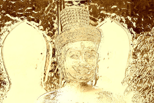 金屬質(zhì)感畫(huà)