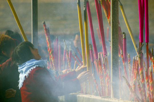 燒香祈福