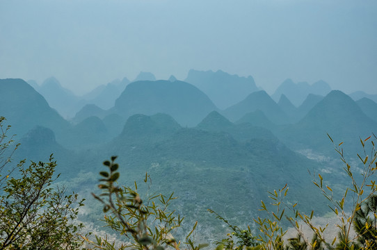 美麗山景