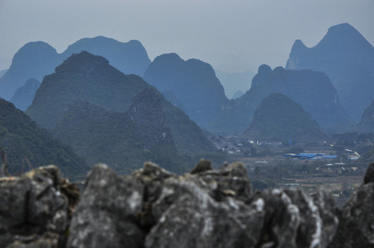 美麗山景