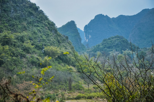 美麗山景