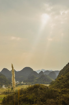 美麗山景