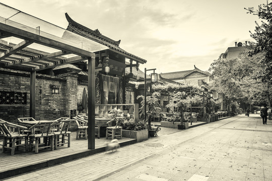 成都古鎮(zhèn)老照片