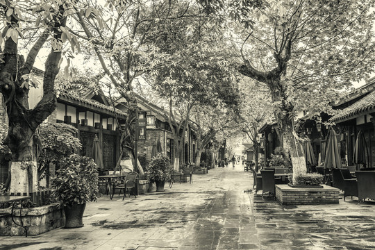 成都古鎮(zhèn)老照片