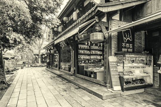 成都古鎮(zhèn)懷舊照片